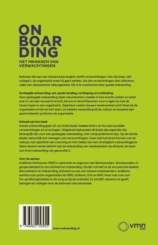Achterkant van Onboarding