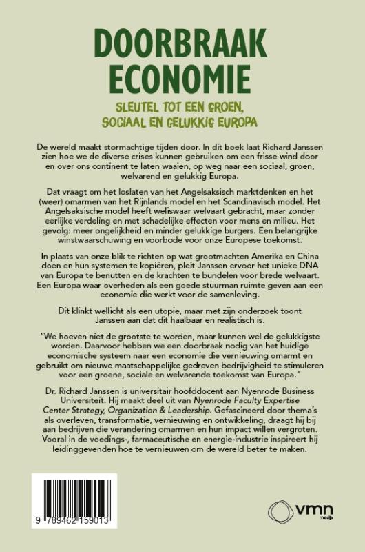 Achterkant van Doorbraak Economie