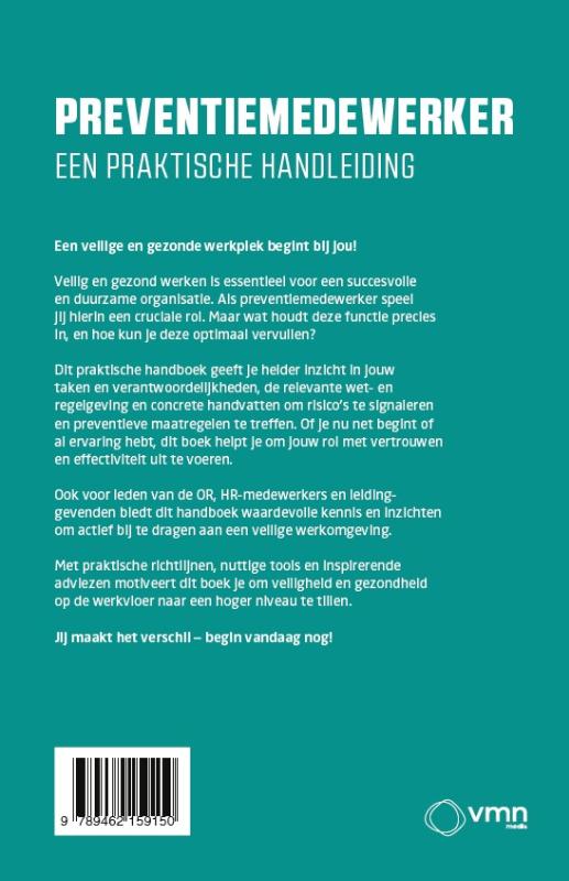 Achterkant van Preventiemedewerker