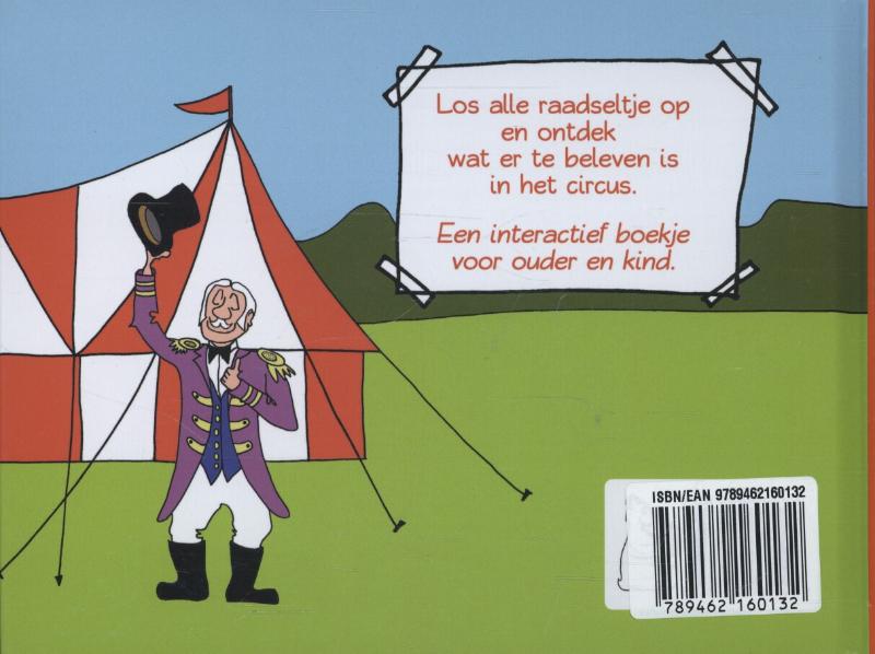 Achterkant van Raadseltjes in het circus