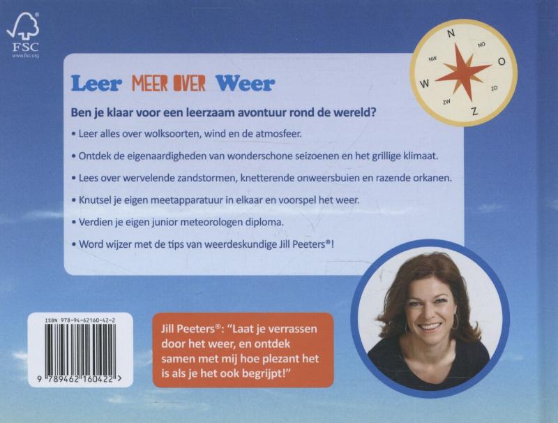 Achterkant van Leer meer over weer