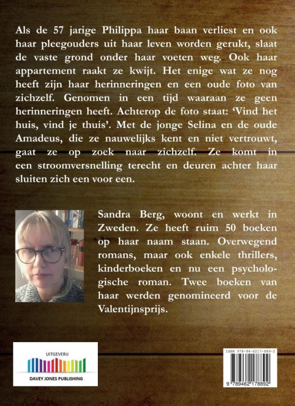 Achterkant van Het meisje bij het raam
