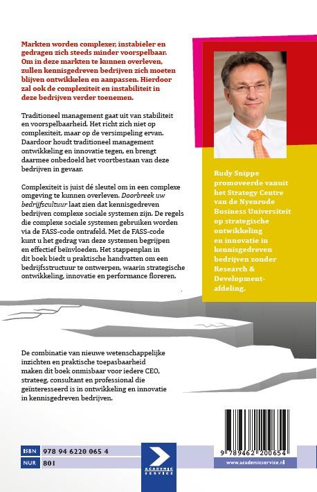 Achterkant van Doorbreek uw bedrijfscultuur