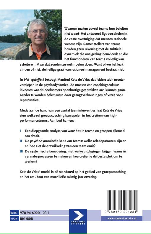 Achterkant van Het egeleffect