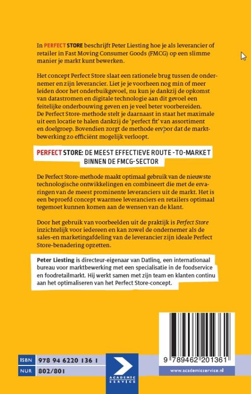 Achterkant van Perfect Store