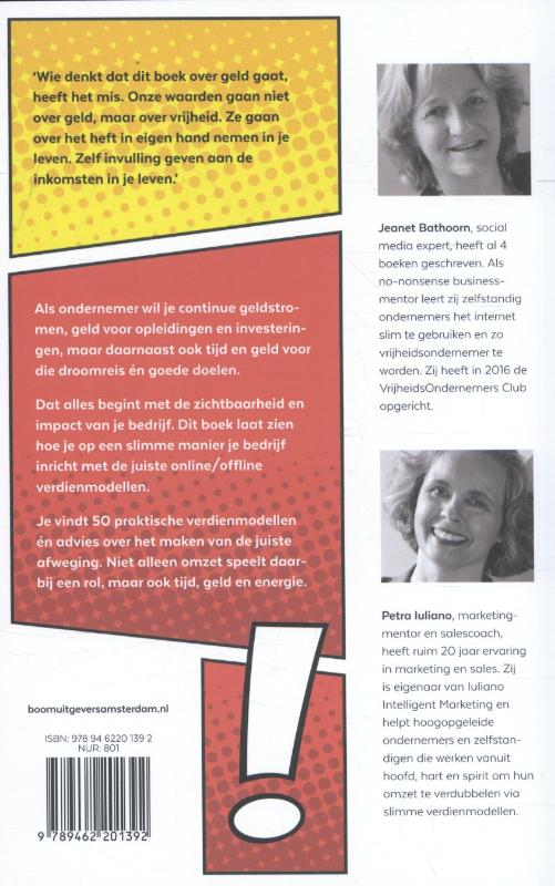 Achterkant van 50 Verdienmodellen