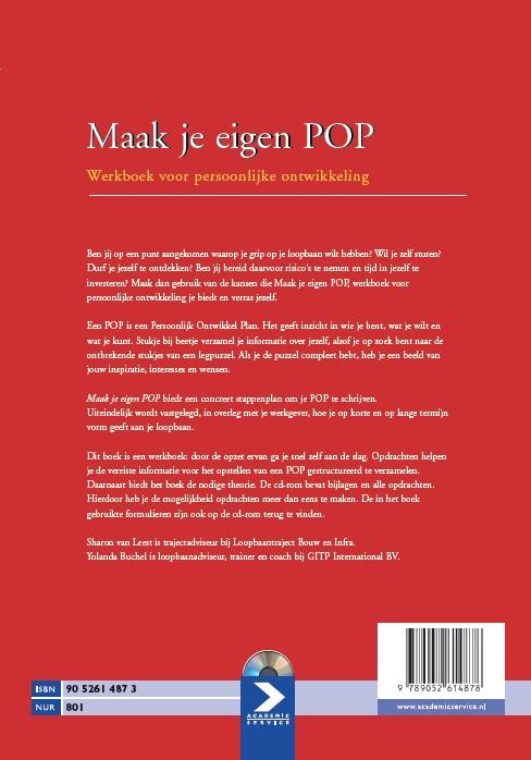 Achterkant van Maak je eigen POP
