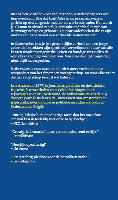Achterkant van Sterke vaders