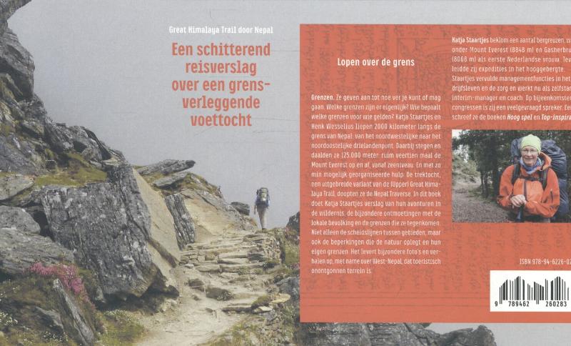 Achterkant van Lopen over de grens