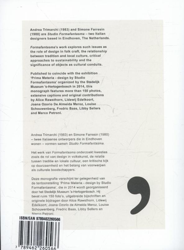 Achterkant van Formafantasma