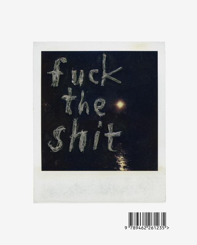 Achterkant van Aat Veldhoen, polaroids