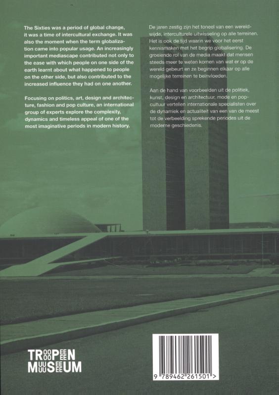 Achterkant van The sixties