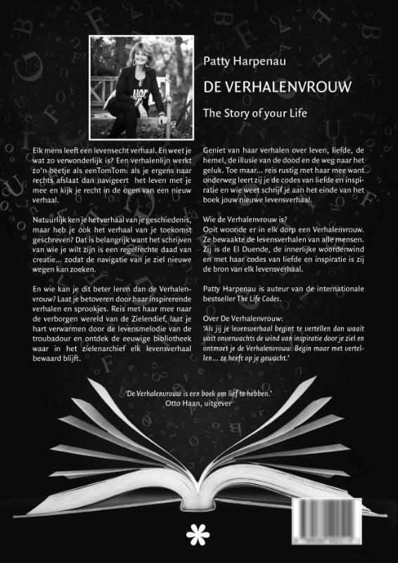 Achterkant van De Verhalenvrouw