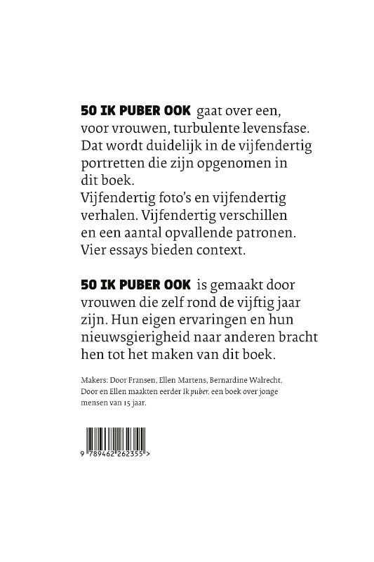 Achterkant van 50 ik puber ook