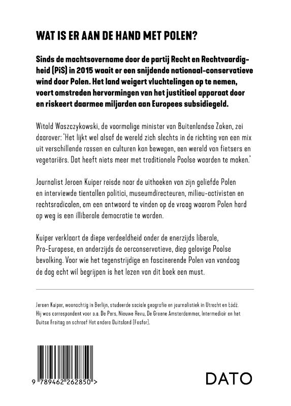 Achterkant van Polen