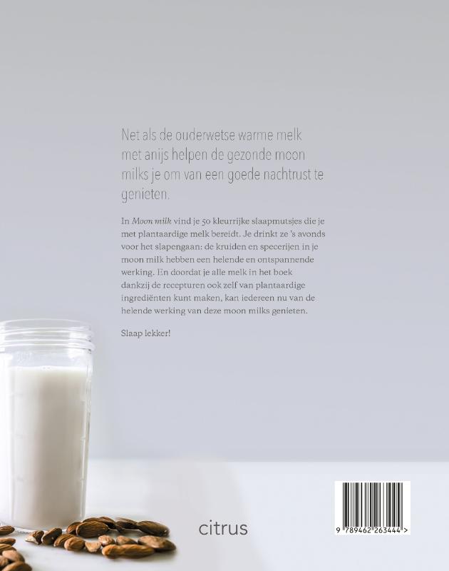 Achterkant van Moon milk