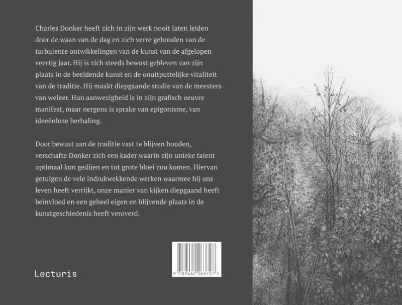 Achterkant van De etsen van Charles Donker