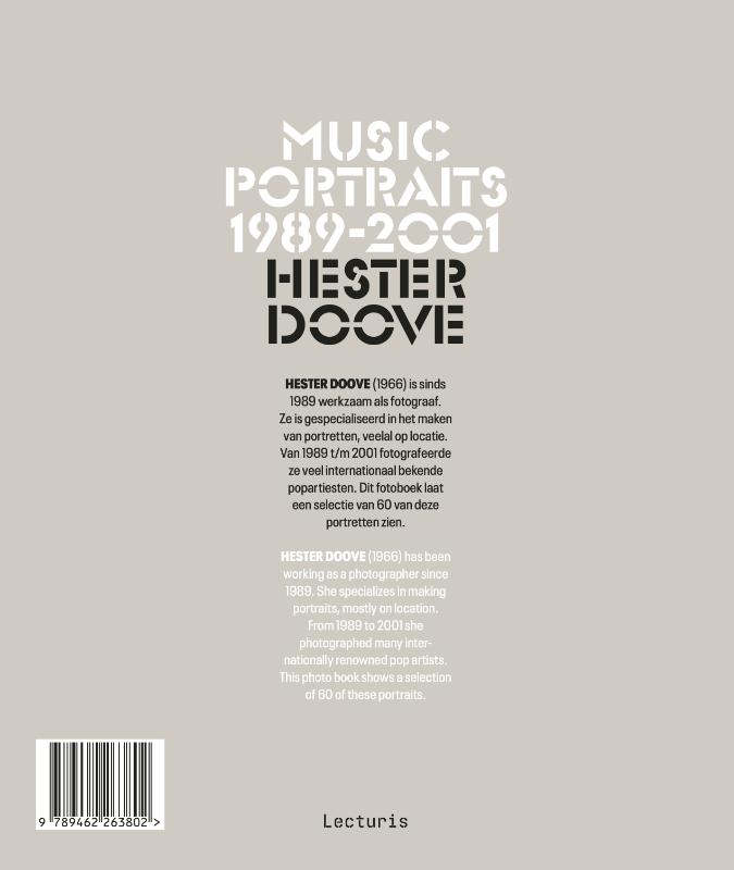 Achterkant van Music Portraits