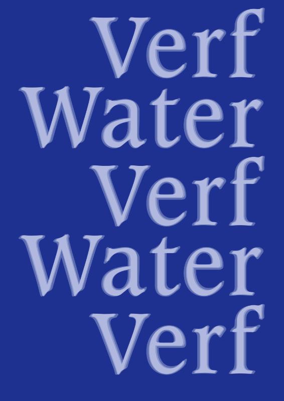 Achterkant van Water Verf