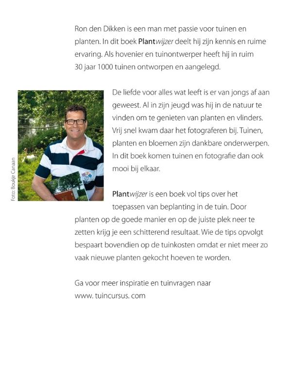 Achterkant van Plantwijzer