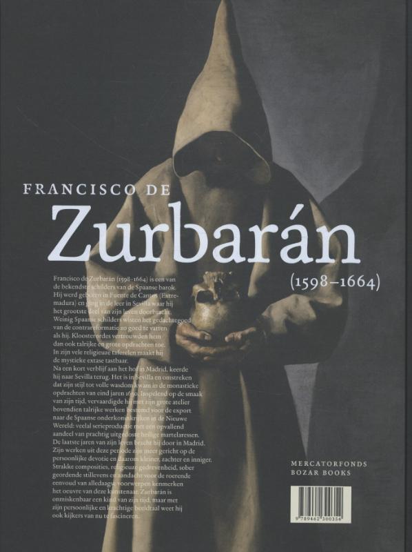 Achterkant van Francisco de Zurbaran (1598-1664)