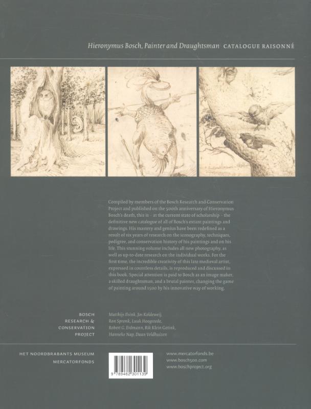 Achterkant van Hieronymus Bosch