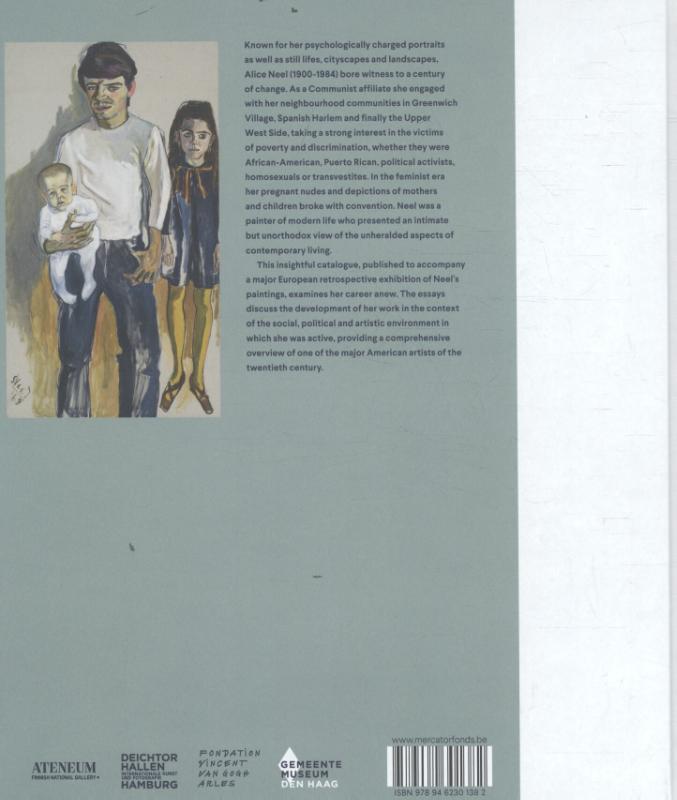 Achterkant van Alice Neel