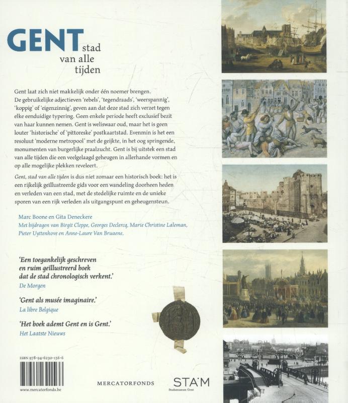 Achterkant van Gent