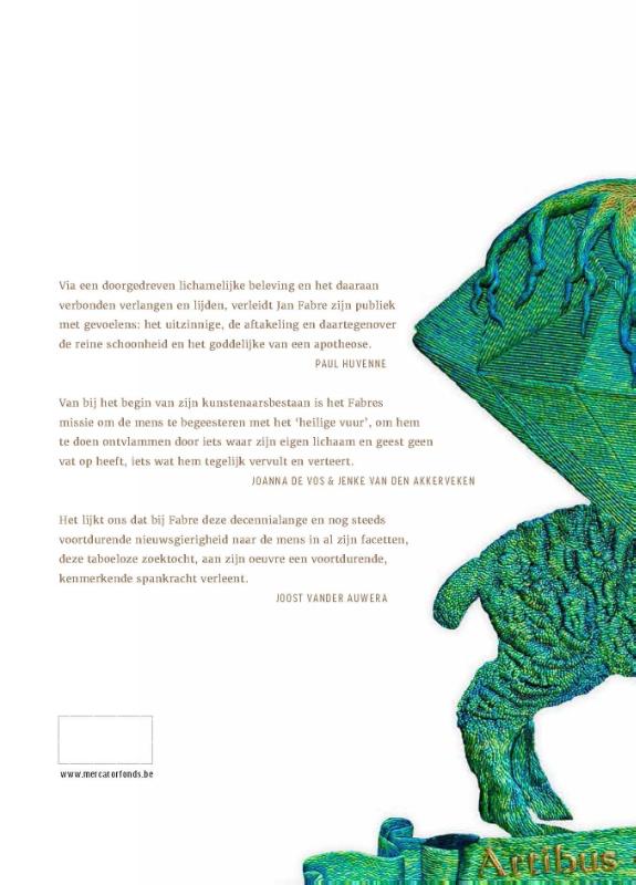 Achterkant van Het monastieke optreden - Het mystieke contract - De extatische opname.