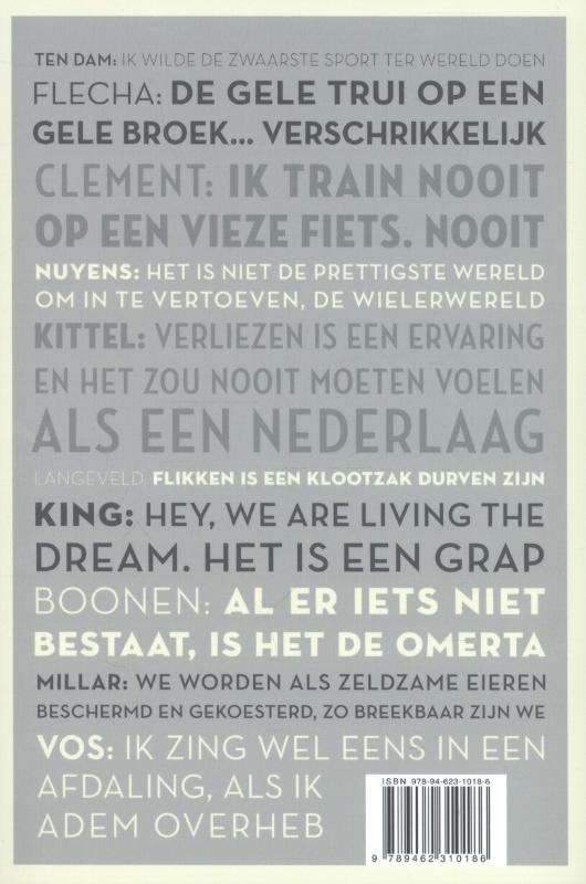 Achterkant van De De Muur interviews