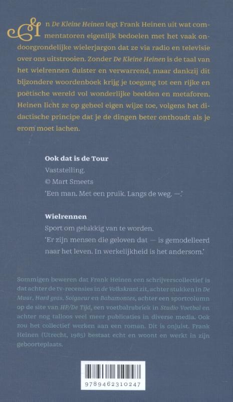 Achterkant van De Kleine Heinen