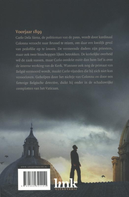 Achterkant van De politieman van de paus