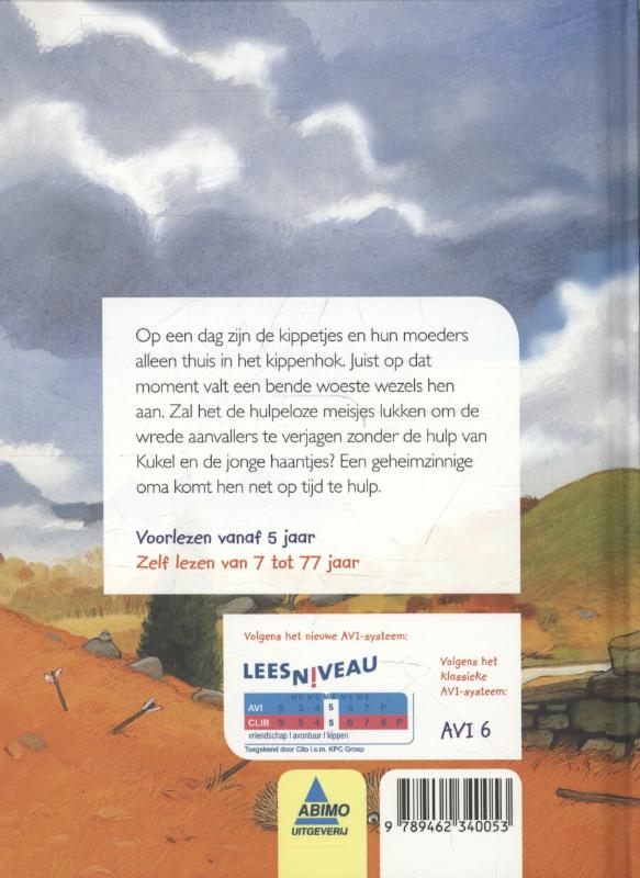 Achterkant van Weg wezels