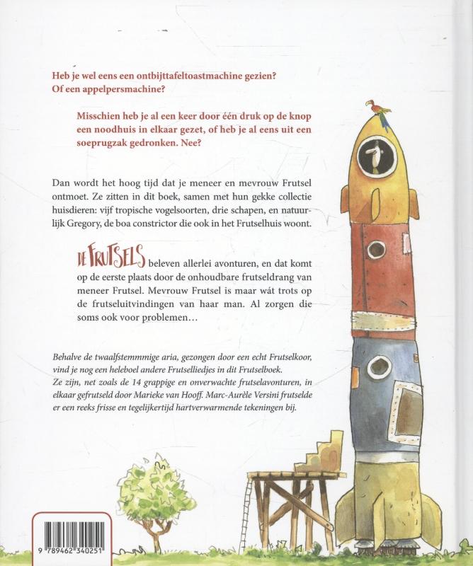 Achterkant van De frutsels
