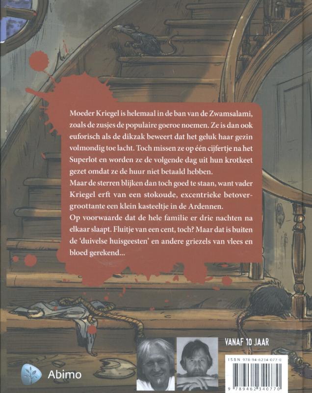Achterkant van De spiegel van Lady Kriegel
