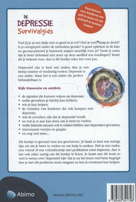Achterkant van De depressie survivalgids