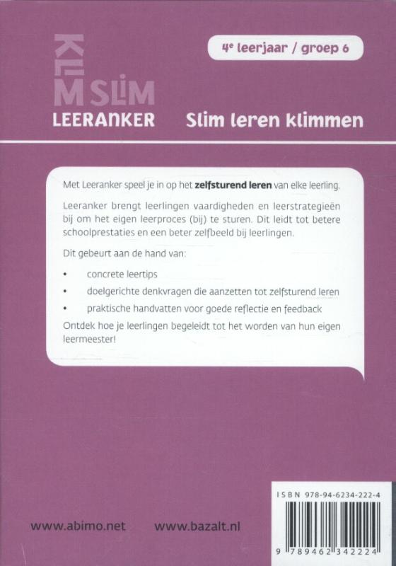 Achterkant van KlimSlim