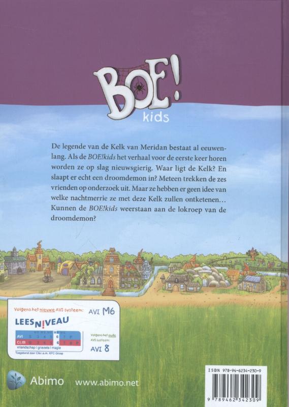 Achterkant van De droomdemon