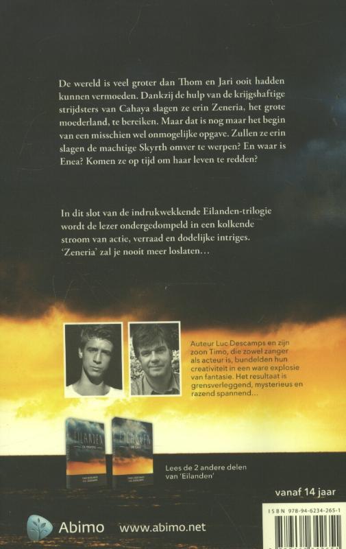 Achterkant van Zeneria