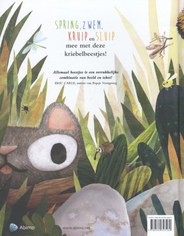 Achterkant van Allemaal beestjes