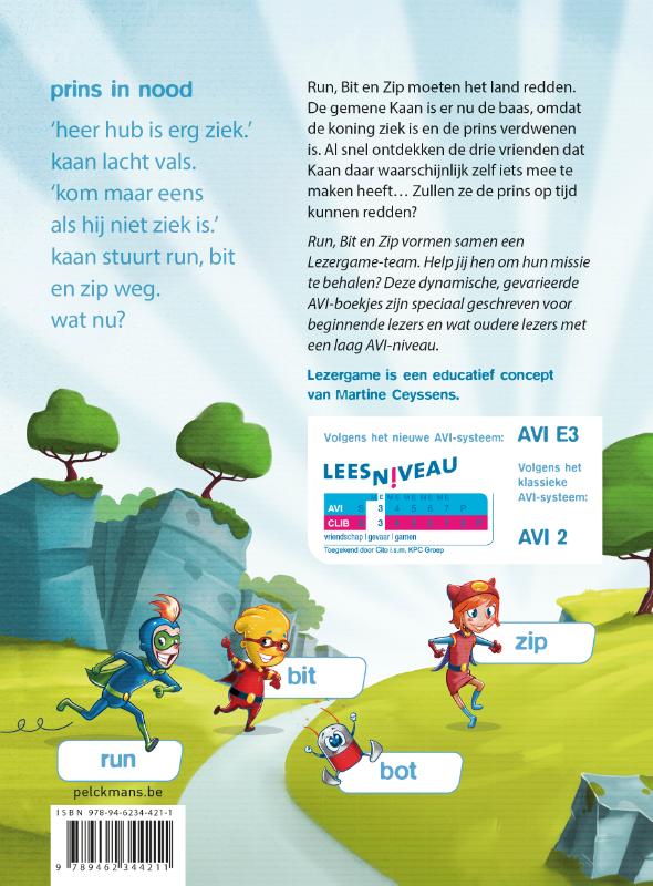 Achterkant van AVI E3