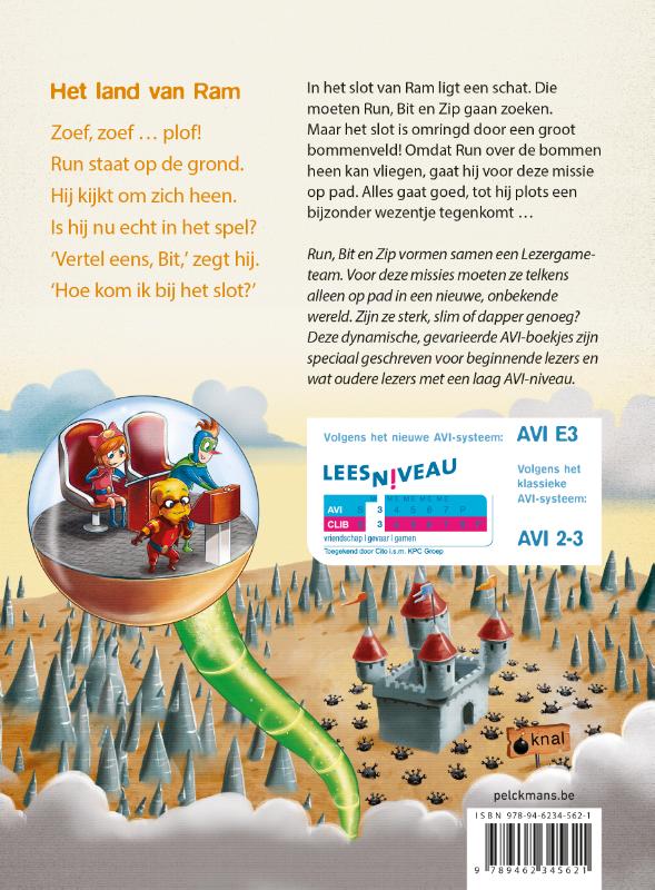 Achterkant van Het land van Ram