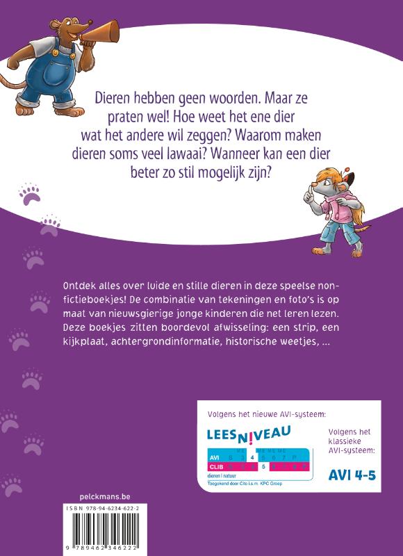 Achterkant van Luid of stil?