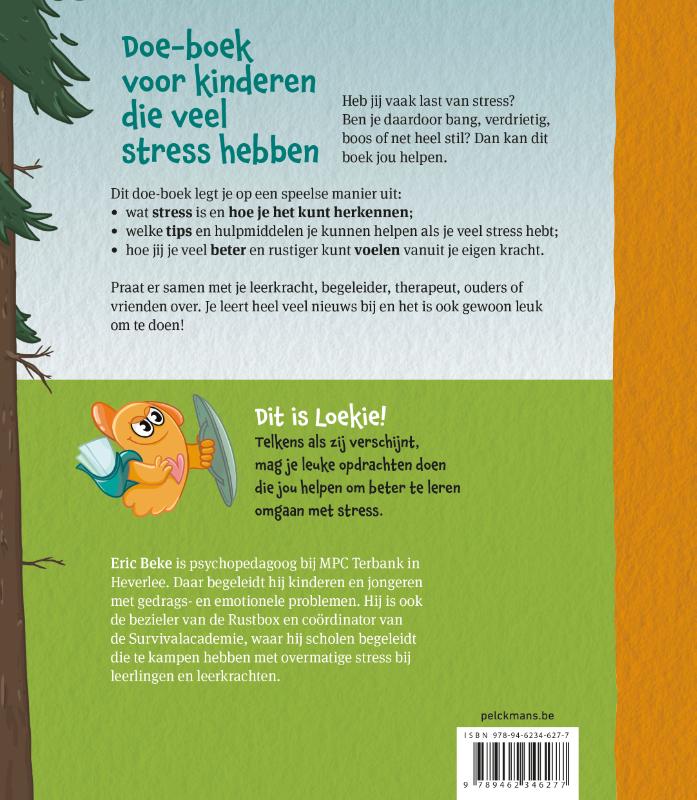 Achterkant van Survivalgids - Wat als je veel stress hebt?