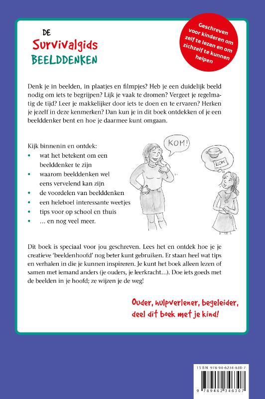 Achterkant van De survivalgids beelddenken