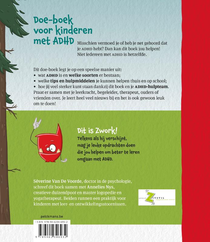 Achterkant van Survivalgids - Wat als je AD(H)D hebt?