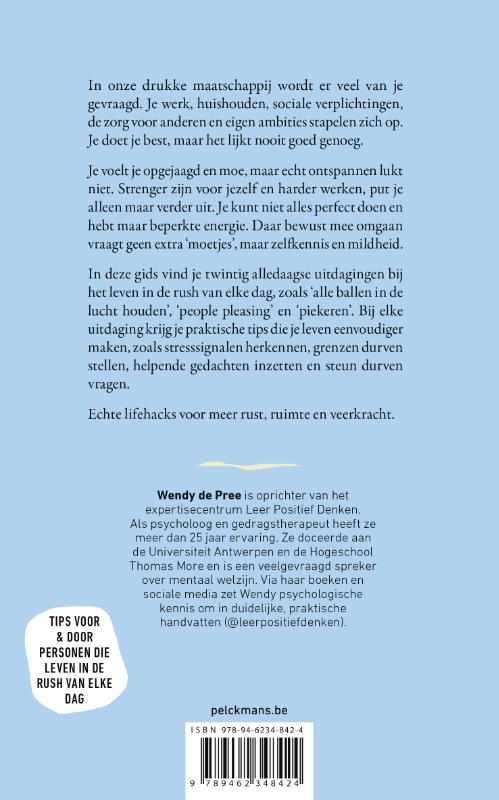 Achterkant van 100+ Lifehacks voor een eenvoudiger leven in de rush van elke dag