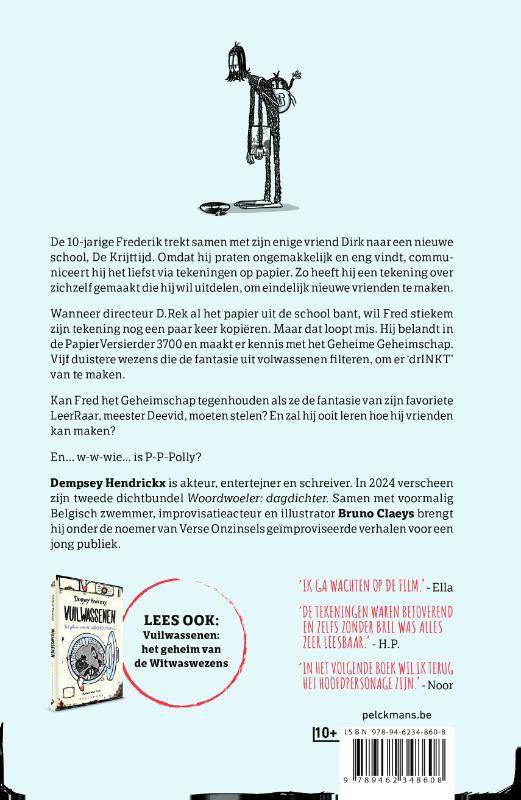 Achterkant van Vuilwassenen: het geheimer van het geheimschap