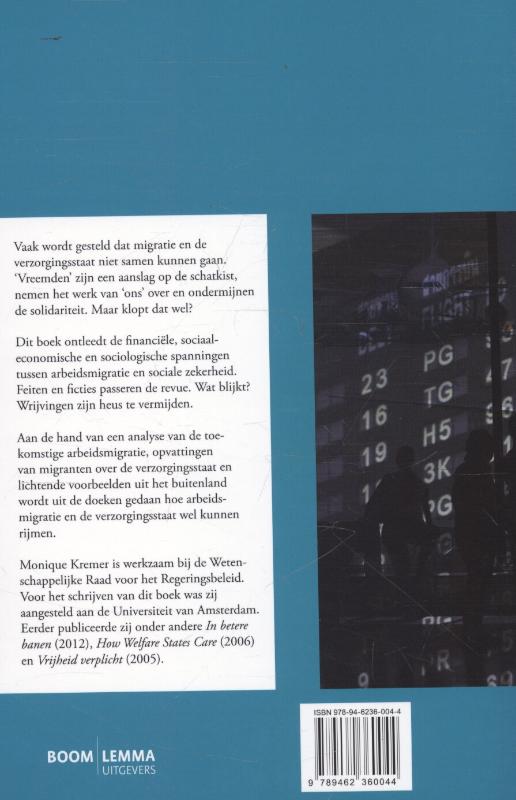 Achterkant van Vreemden in de verzorgingsstaat