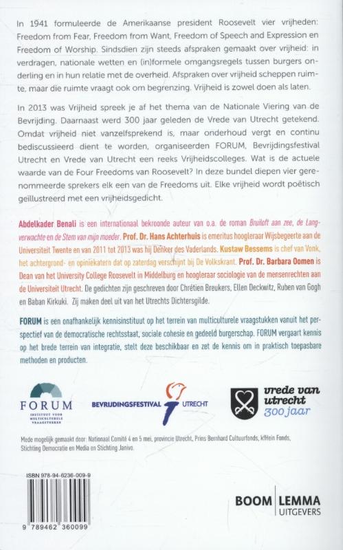 Achterkant van Vrijheidscolleges